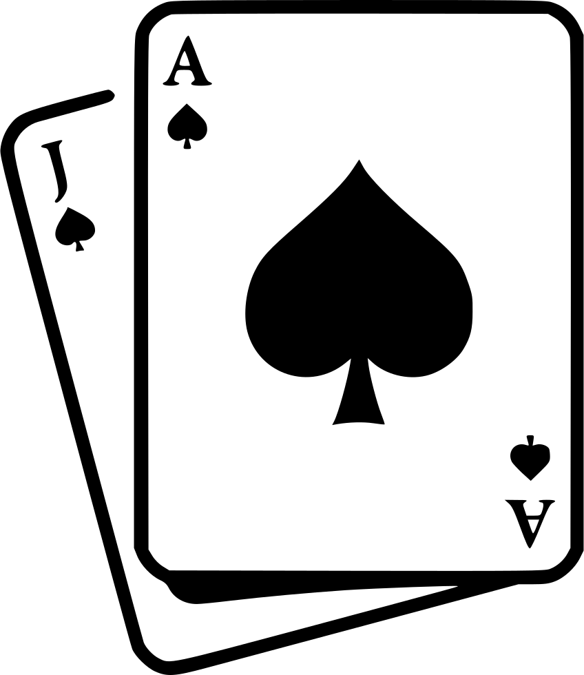 Blackjack Aceand Jackof Spades PNG