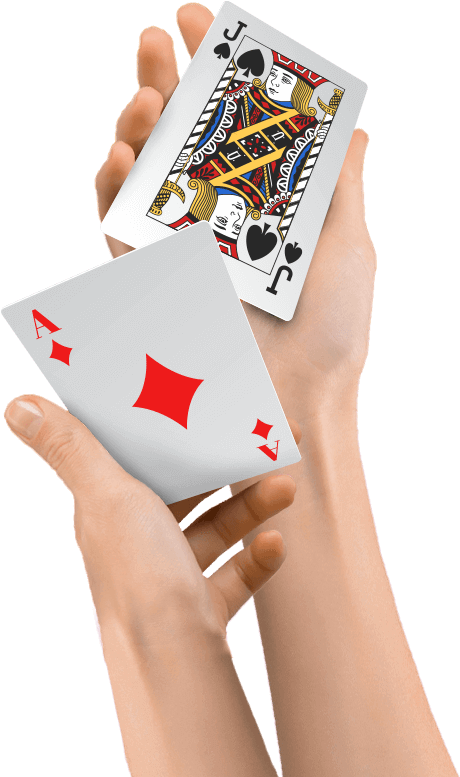 Blackjack Hand Aceand Jack PNG