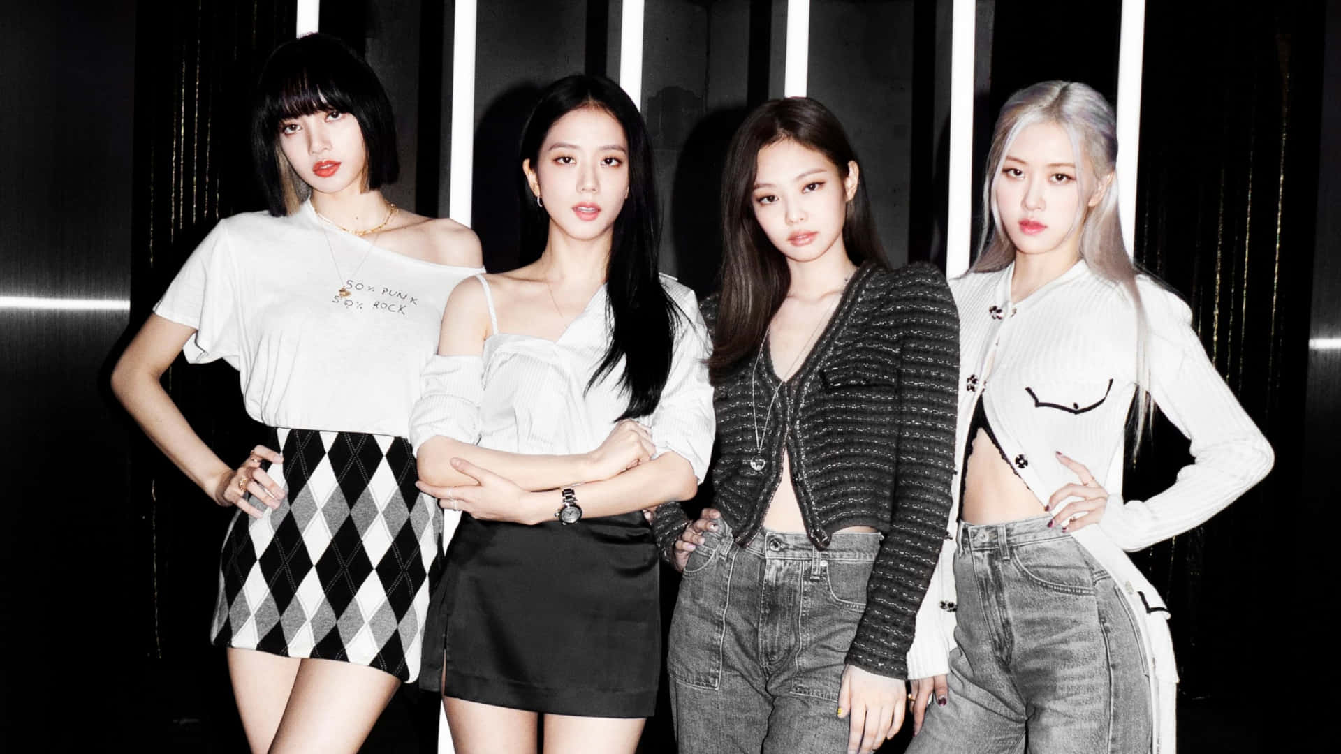kpop girl group sassy posing for a photo