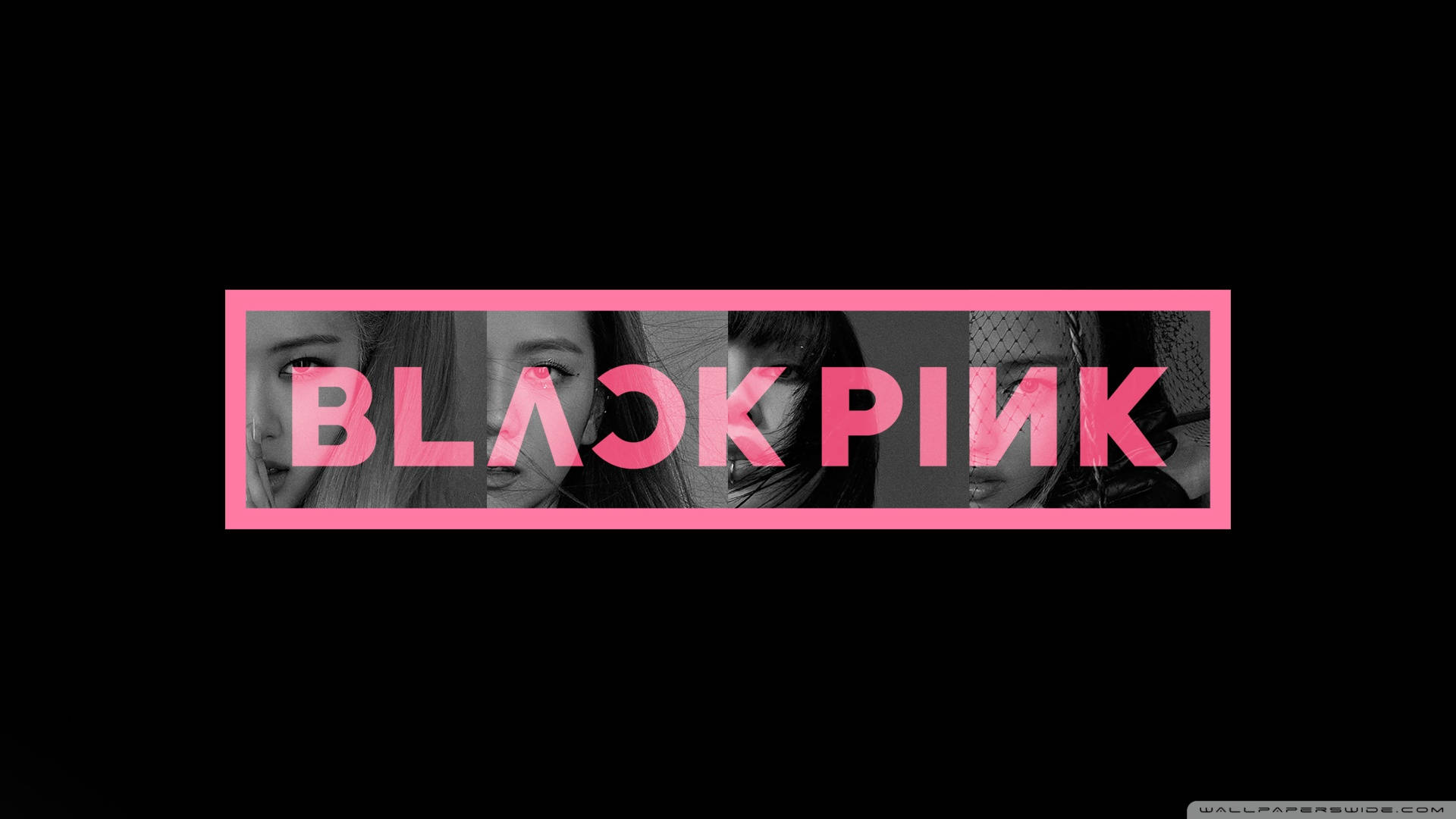 Download Blackpink Desktop Logo Wallpaper 