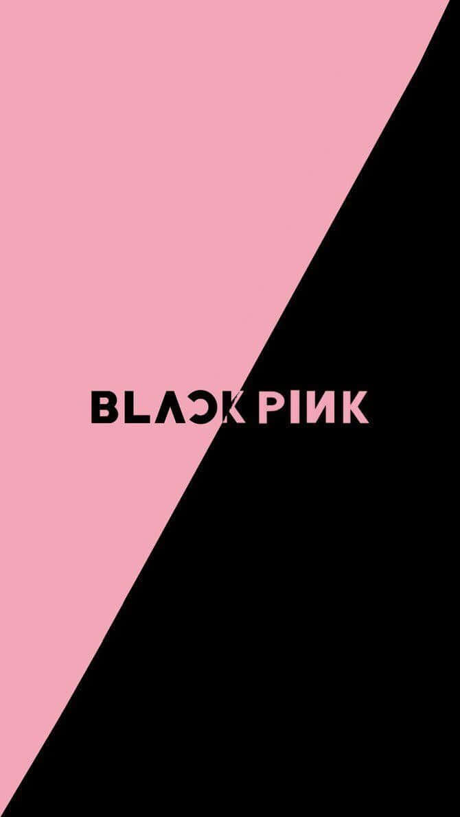 Black Pink - A Black And Pink Logo