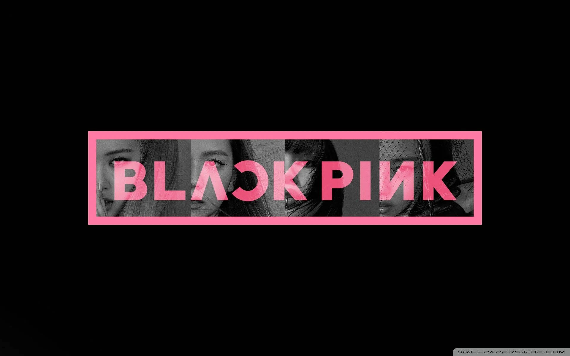 Blackpink's Iconic Logo Wallpaper