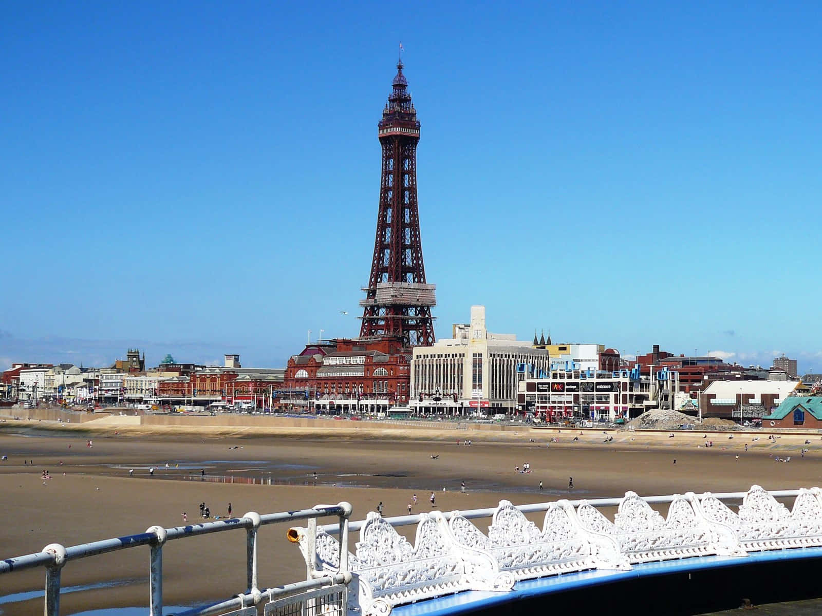 Fondode Pantalla De La Torre De Blackpool Para Escritorio. Fondo de pantalla