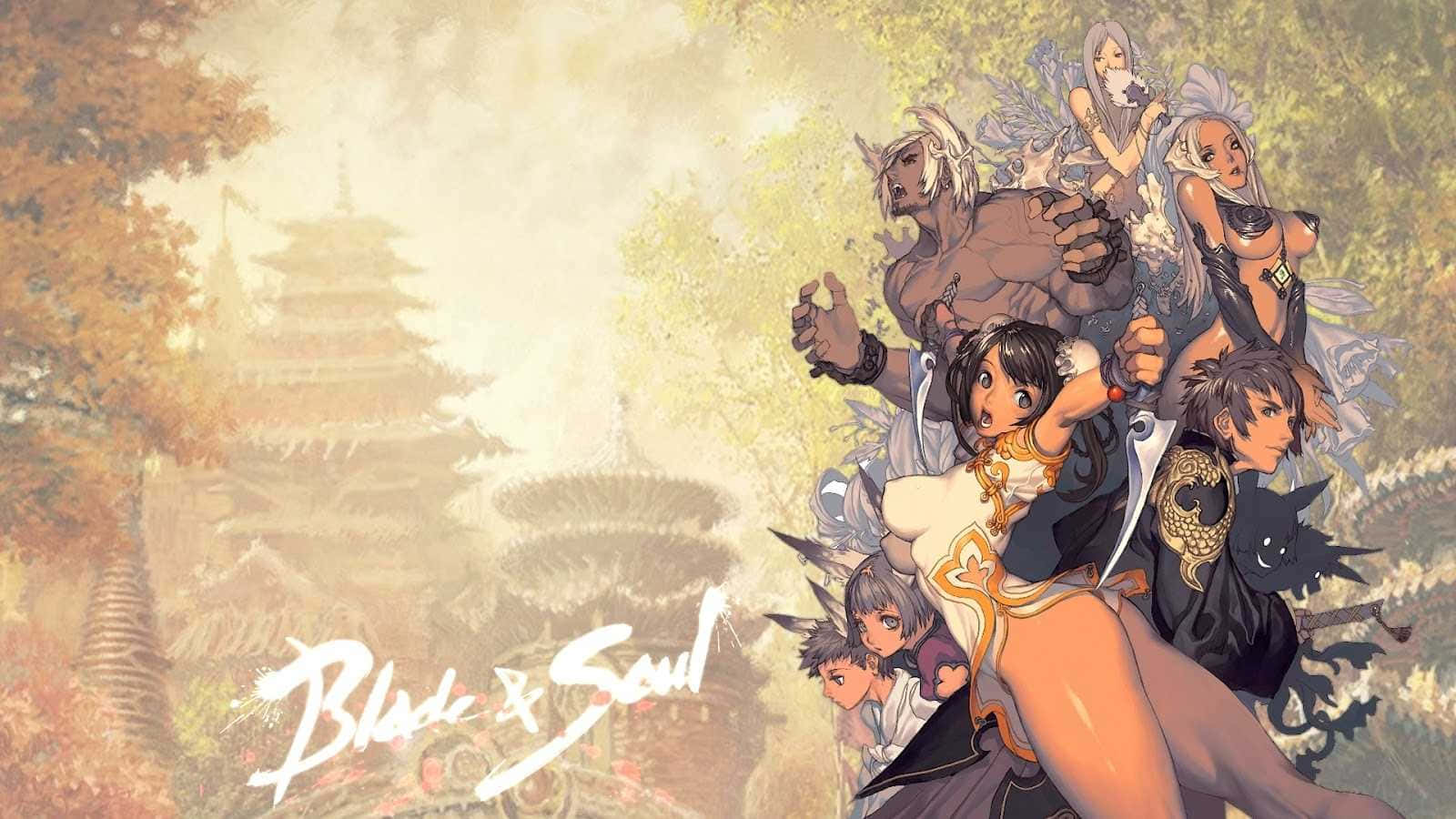 Blade And Soul Anime Desktop Background