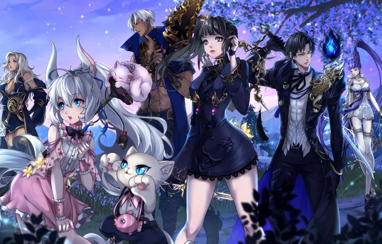 Blade And Soul Anime Game Series Wallpaper