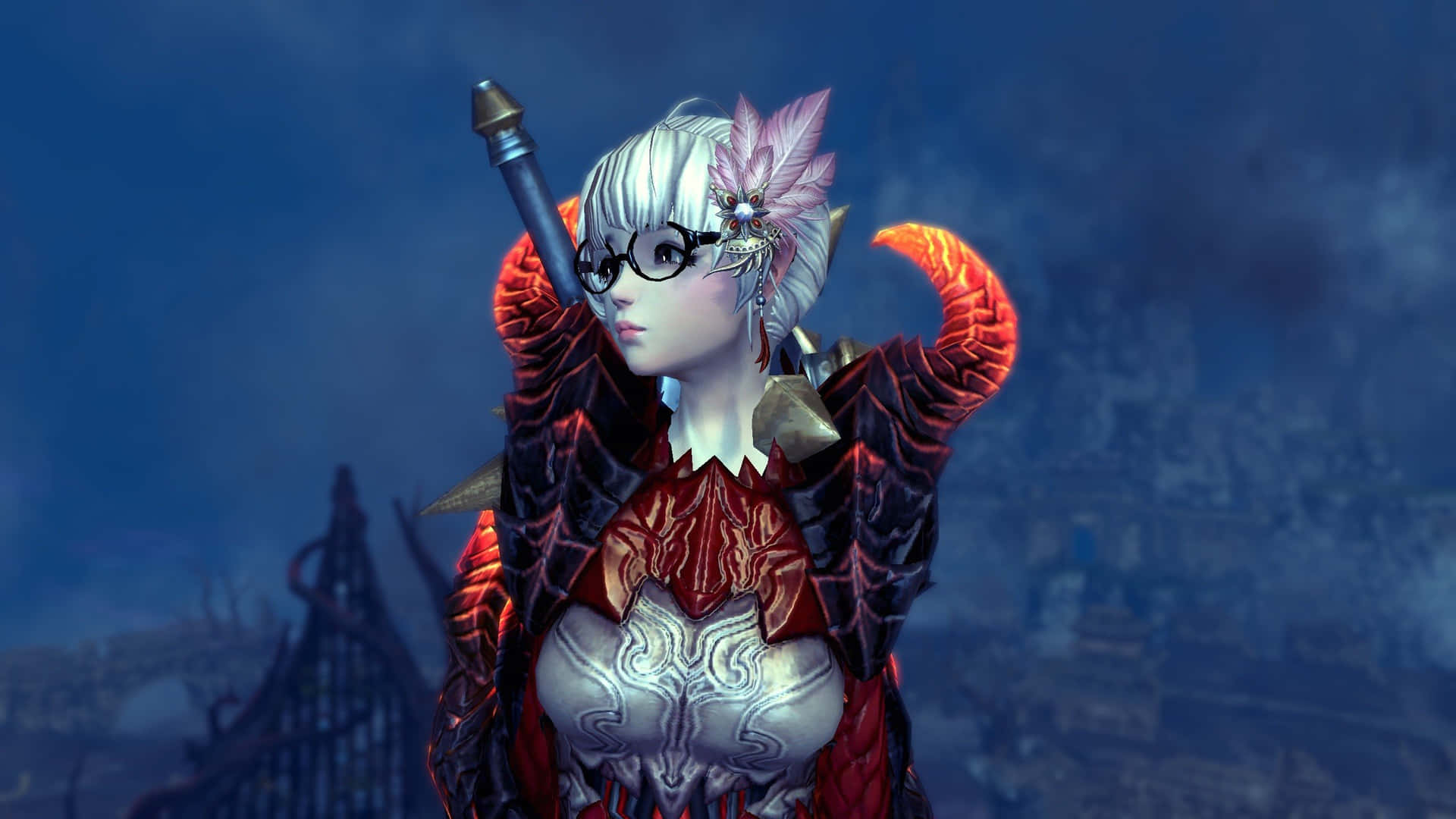 Take up your swords and fight for glory in Blade and Soul Wallpaper