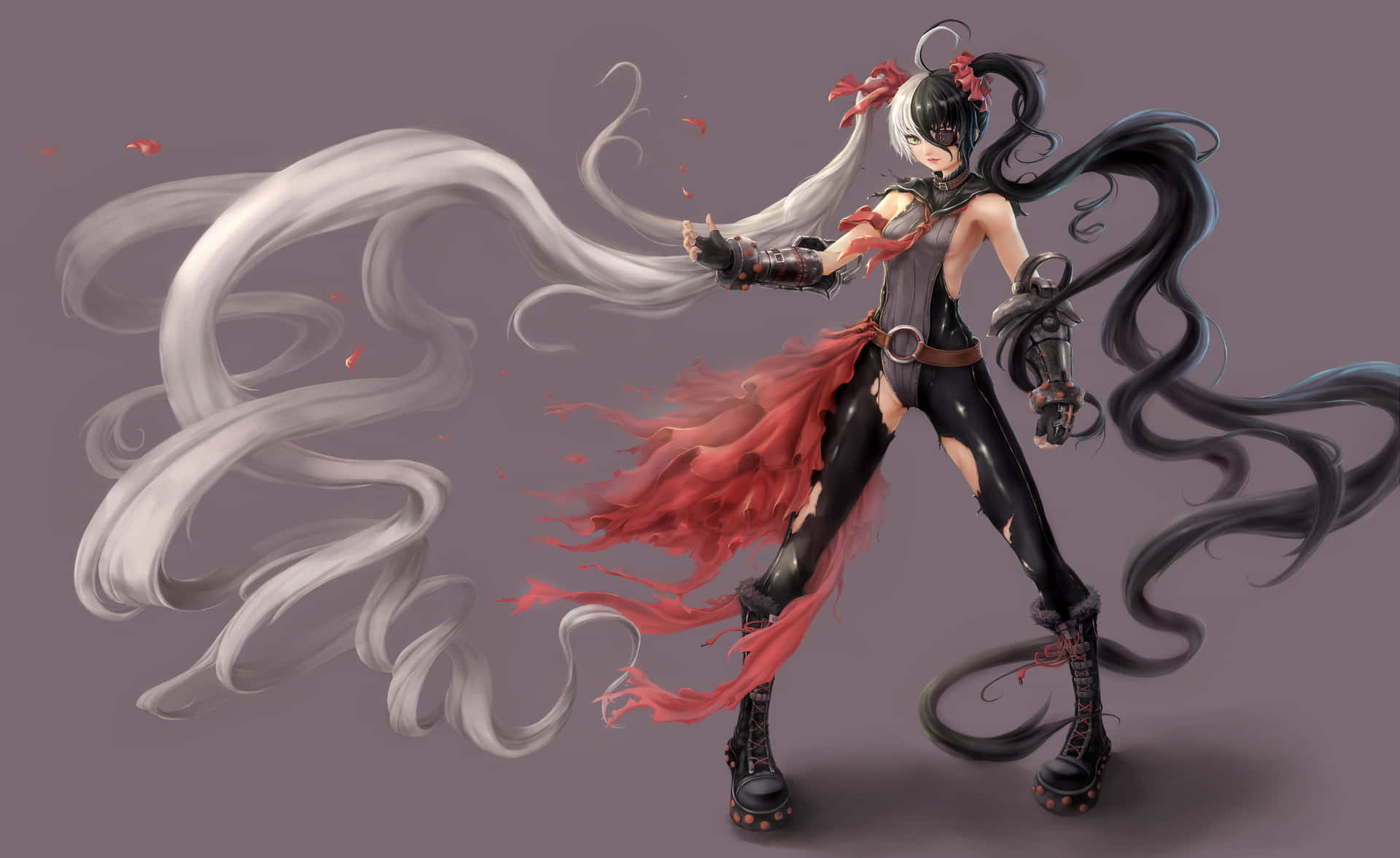 Intense Battle in Blade and Soul Wallpaper