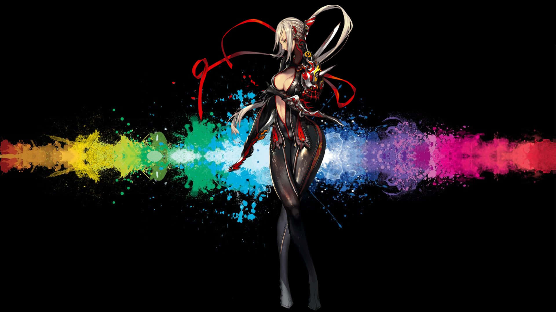 Relentless action in the fantastical realm of Blade and Soul Wallpaper