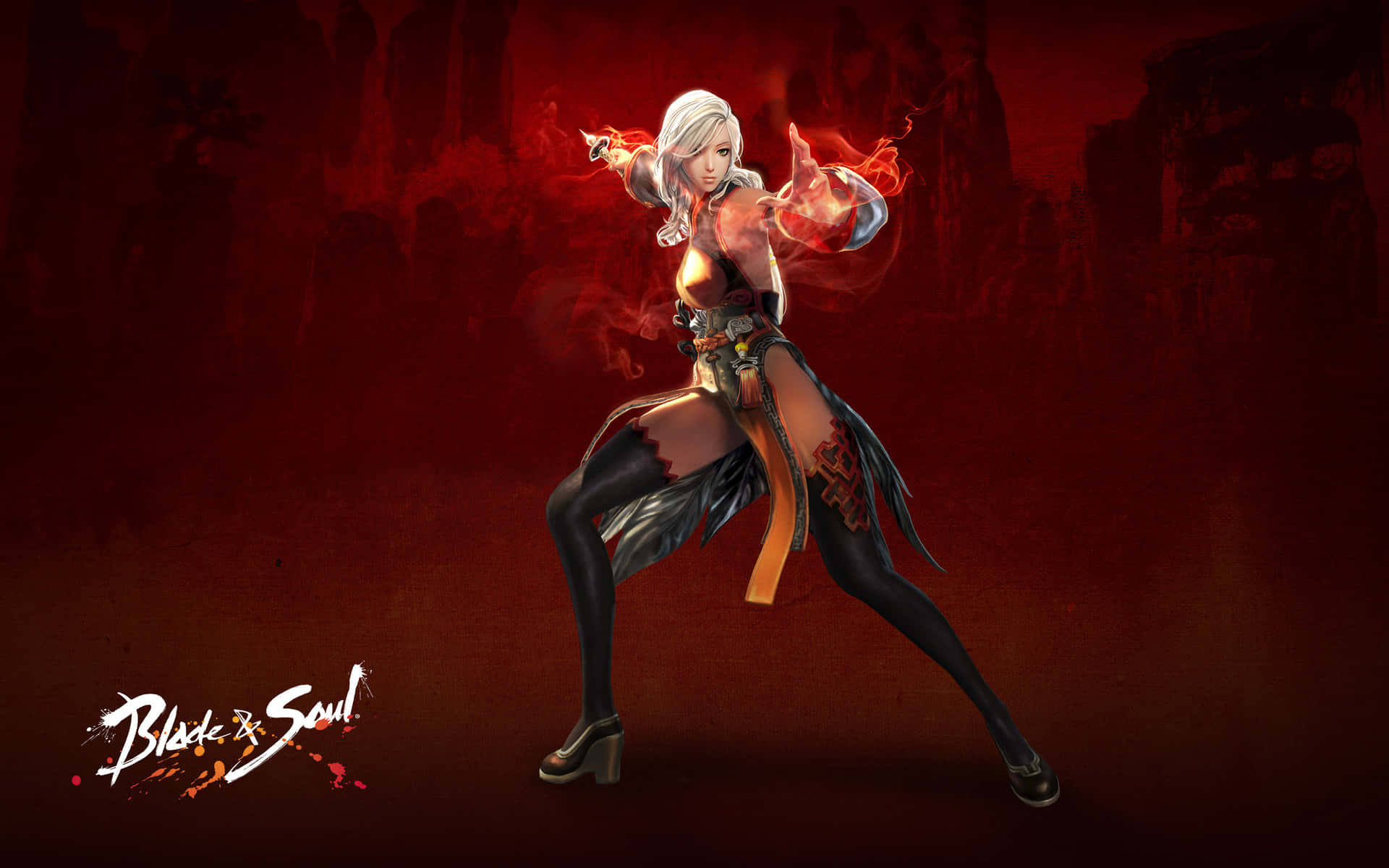 Dive into the fantasy world of Blade&Soul Wallpaper