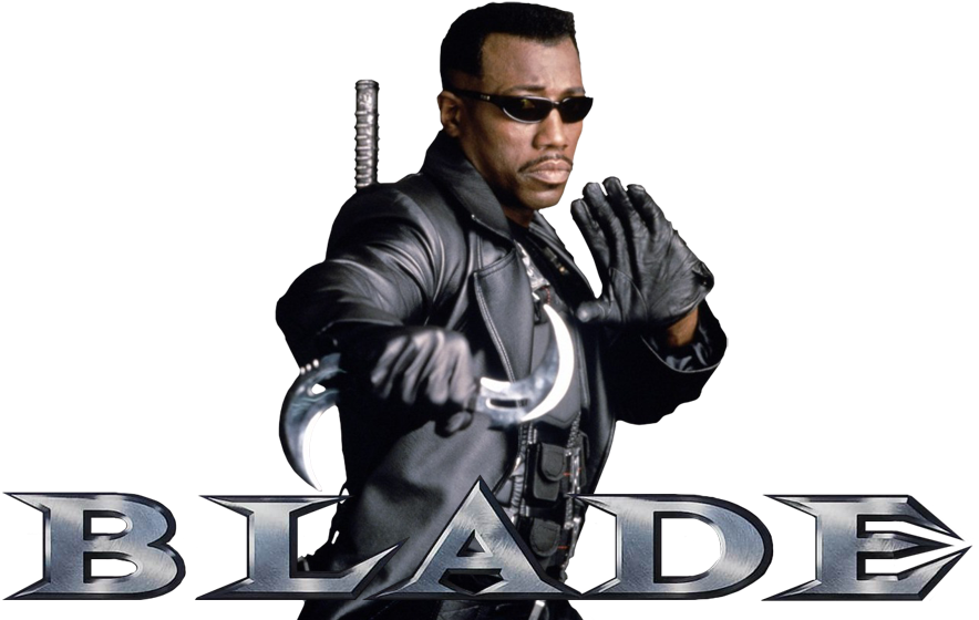 Blade Movie Character Pose PNG