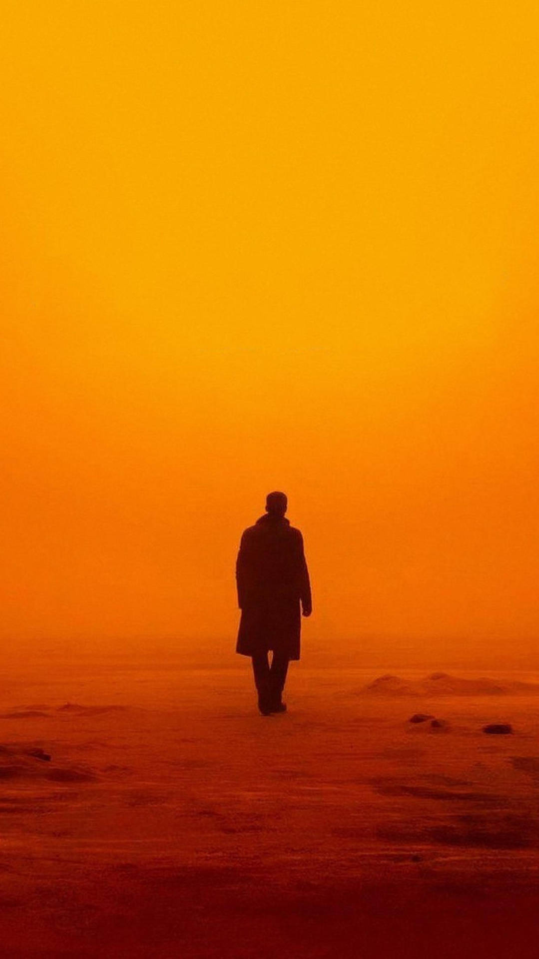 Blade Runner 2049 K In Desert Background