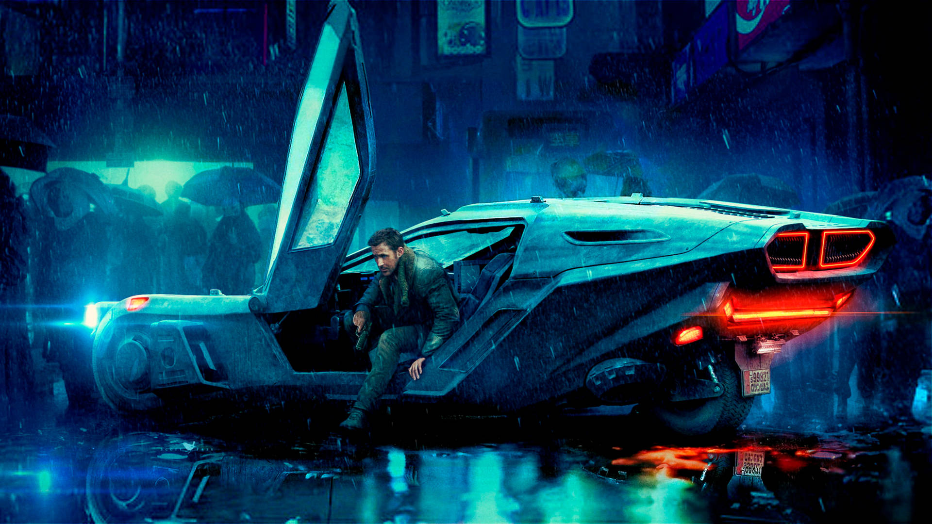 Blade Runner 2049 K Spinner Wallpaper