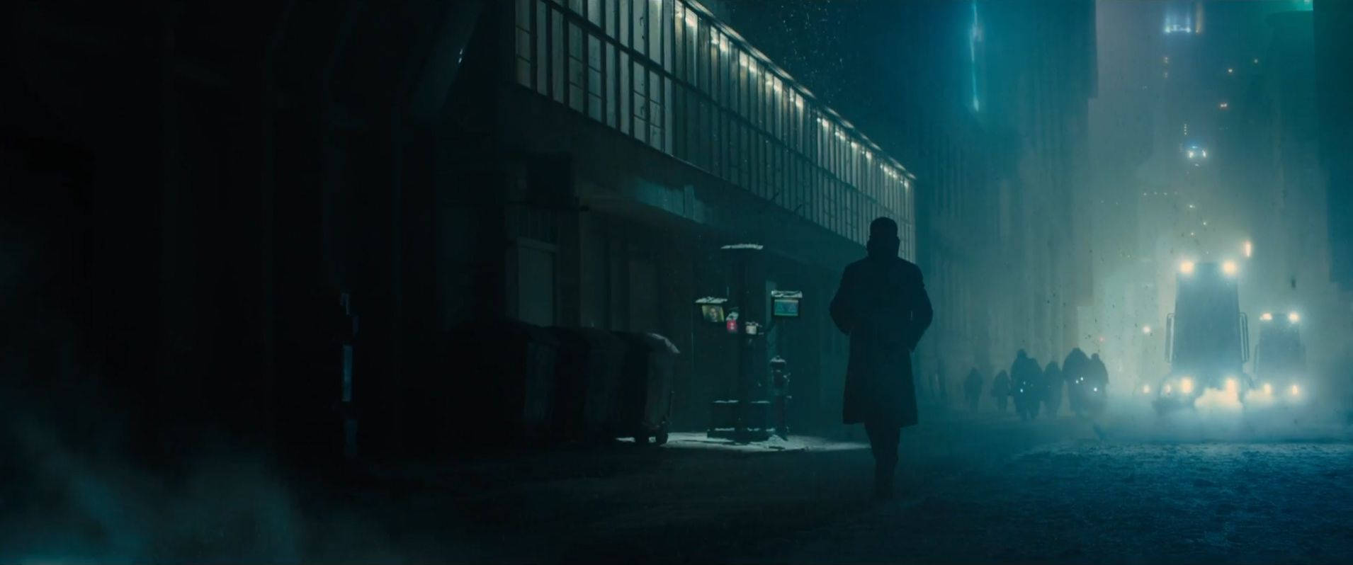 Blade Runner 2049 Officer K Alley Background