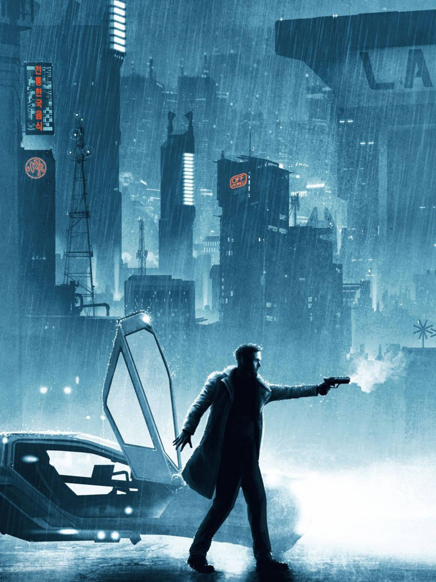 Blade Runner 2049 Officer K City Background