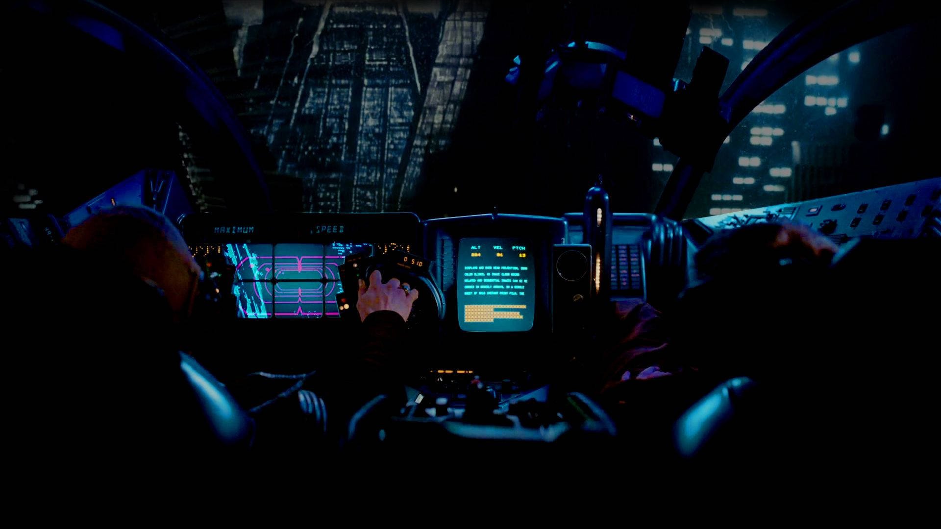 Blade Runner Flying Car Spinner Interior