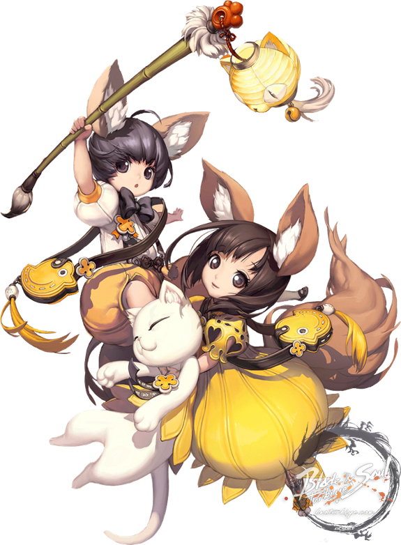 Blade_and_ Soul_ Animated_ Characters PNG