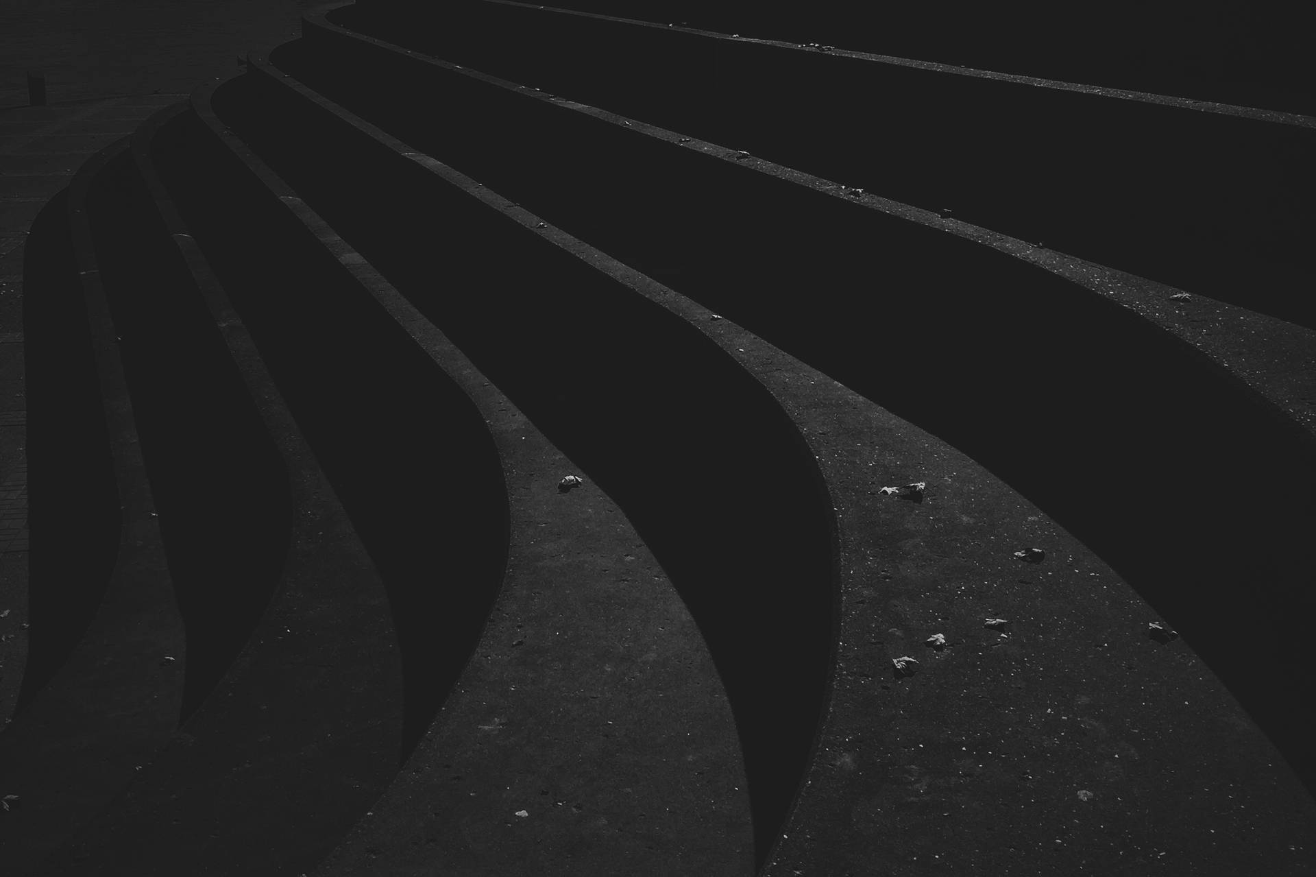 Blades Shadow Dark Abstract Art