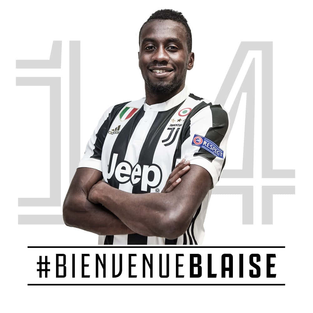Blaisematuidi, Giocatore Del Juventus Con Il Numero 14. Sfondo