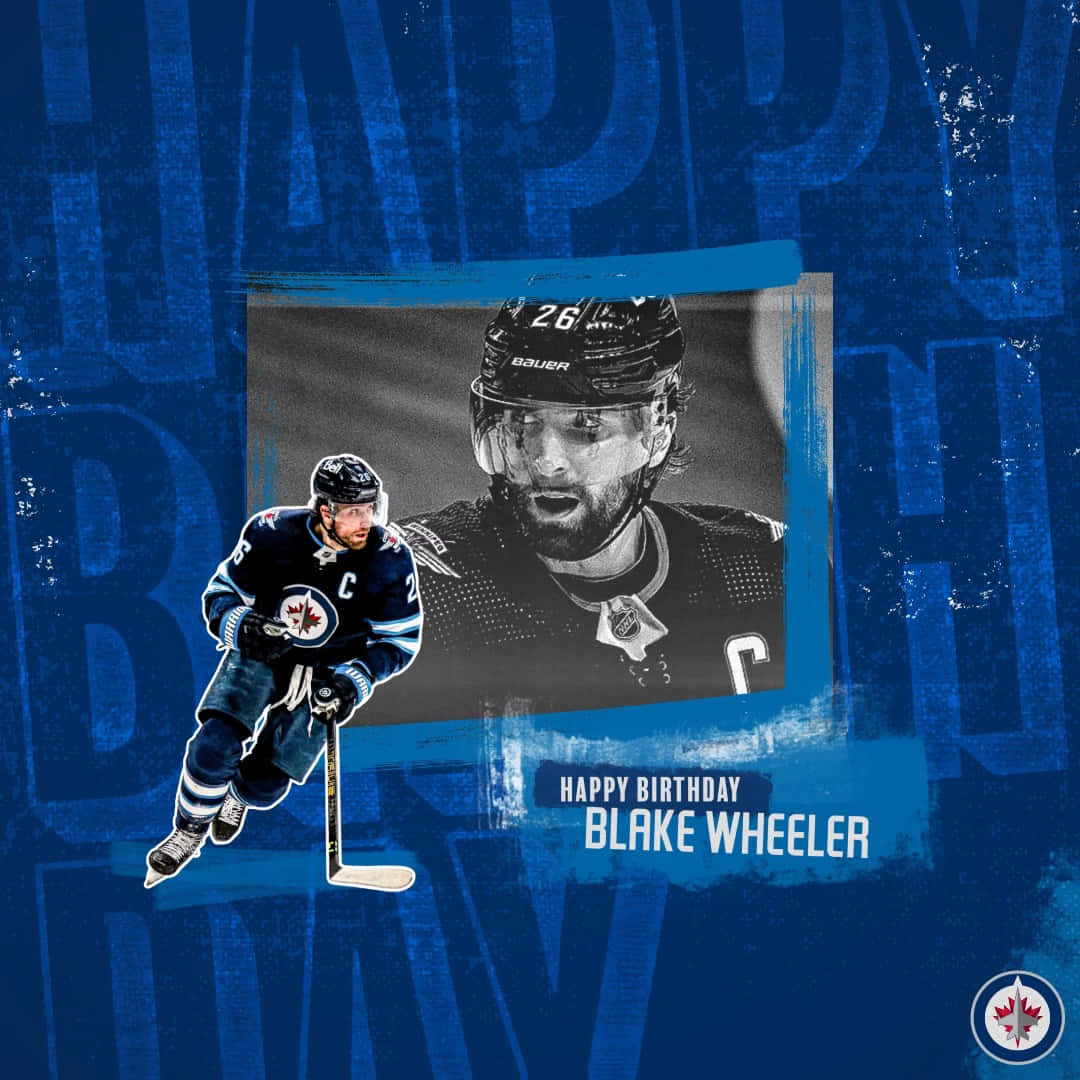 Blake Wheeler Birthday Collage Wallpaper