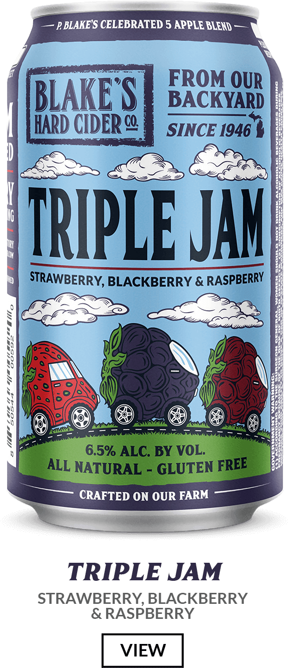 Blakes Triple Jam Hard Cider Can PNG