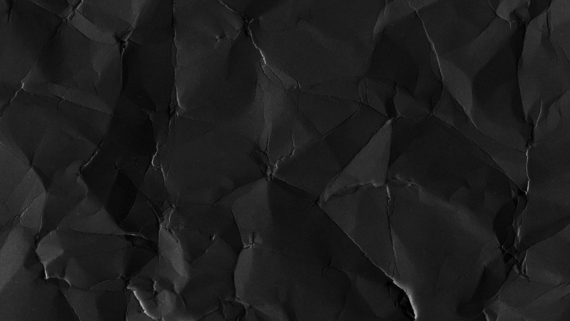 Blank Black With Crumpled Design Wallpaper
