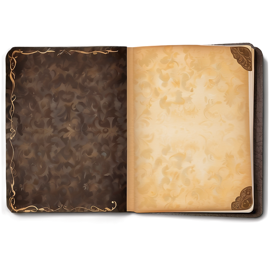 Blank Book Cover Vector Png Mbi PNG