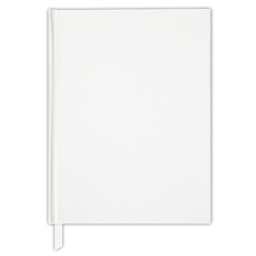 Blank Book Coverwith Bookmark PNG