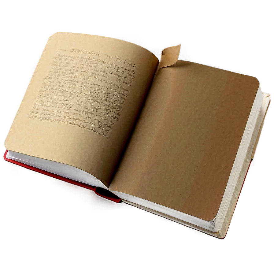 Blank Book Transparent Png Dlr39 PNG