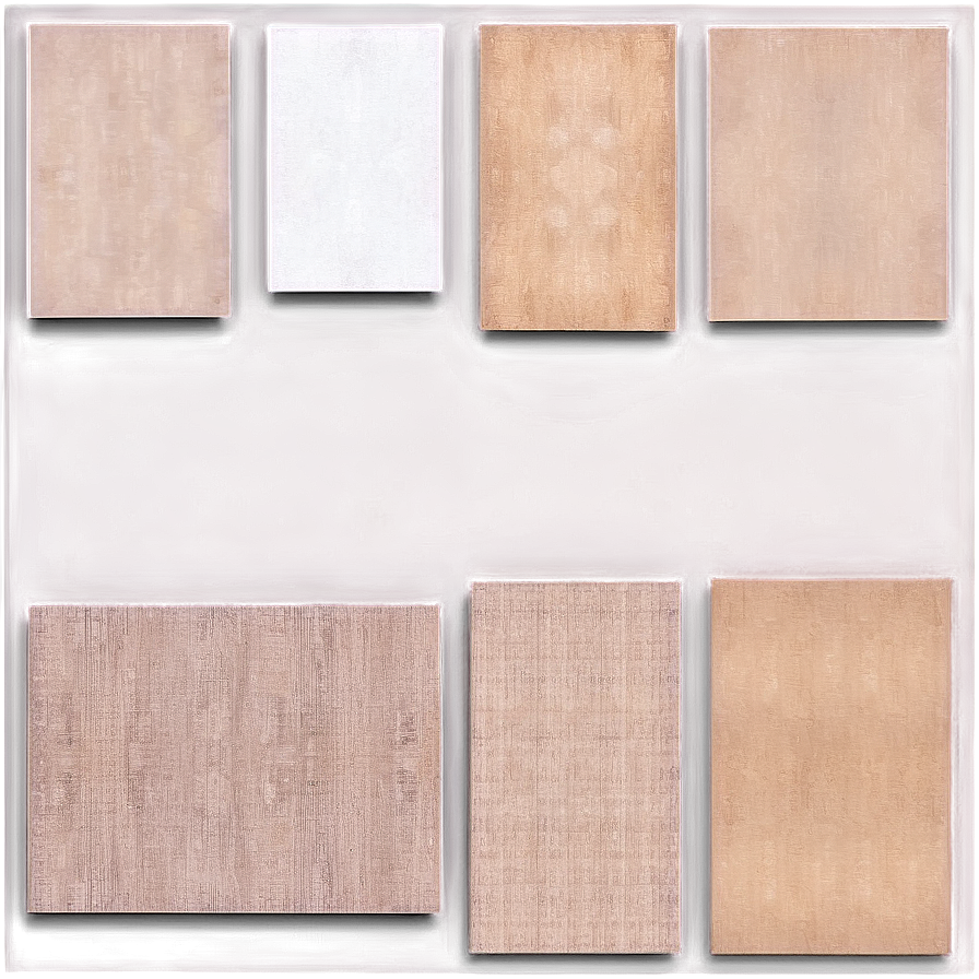 Blank Canvas Texture Template Png 06272024 PNG