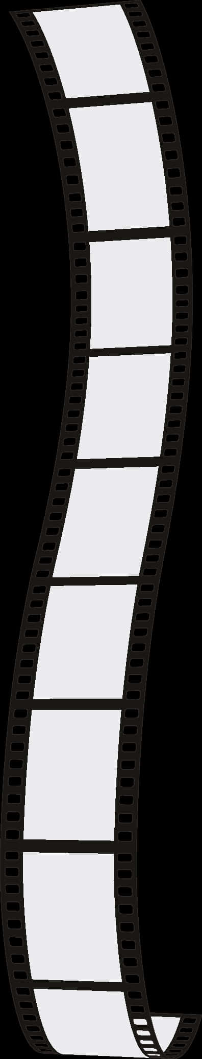 Blank Film Strip Graphic PNG