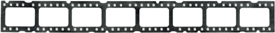 Blank Filmstrip Template PNG