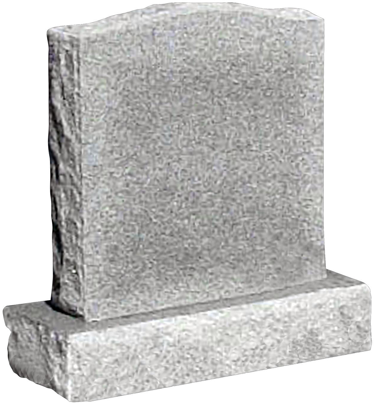 Blank Granite Tombstone PNG