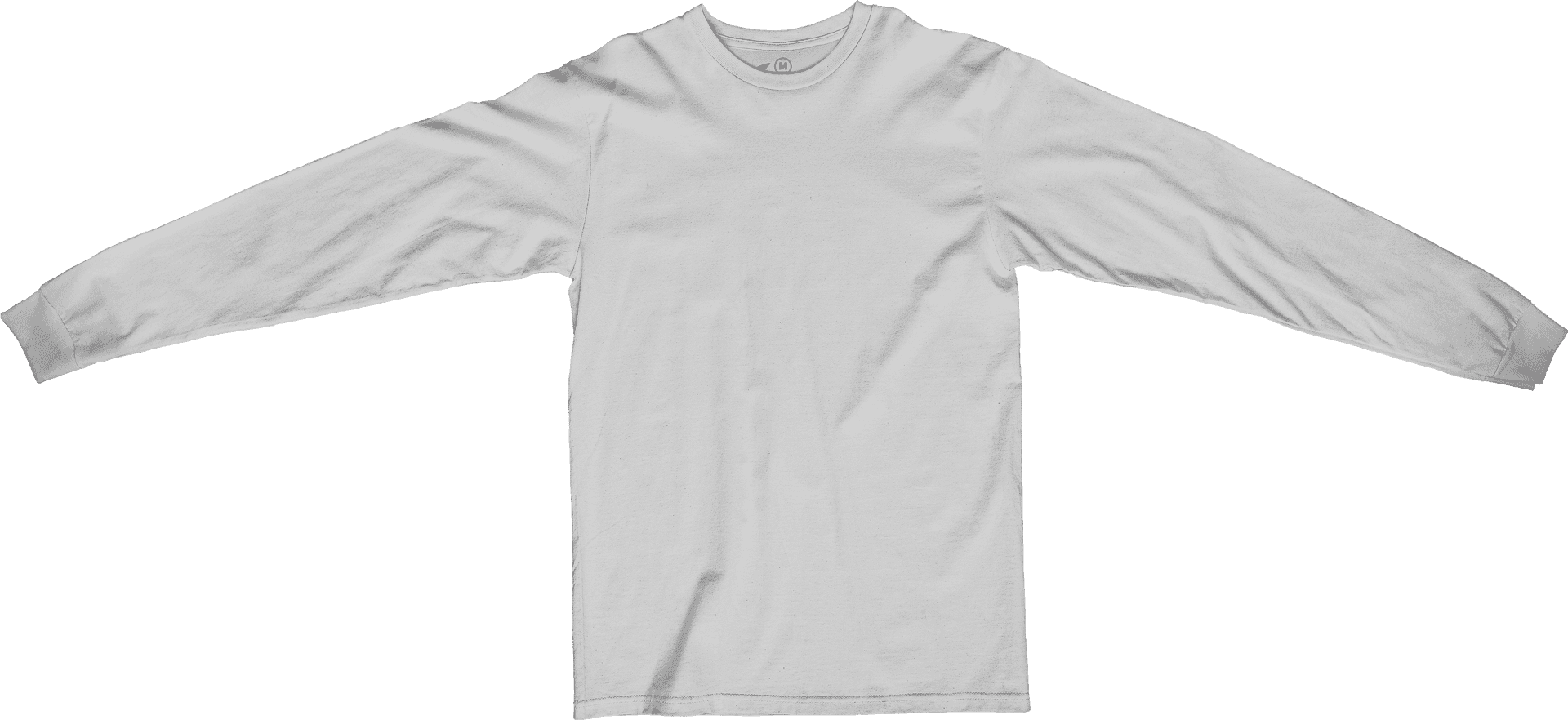 Blank Long Sleeve T Shirt Template PNG