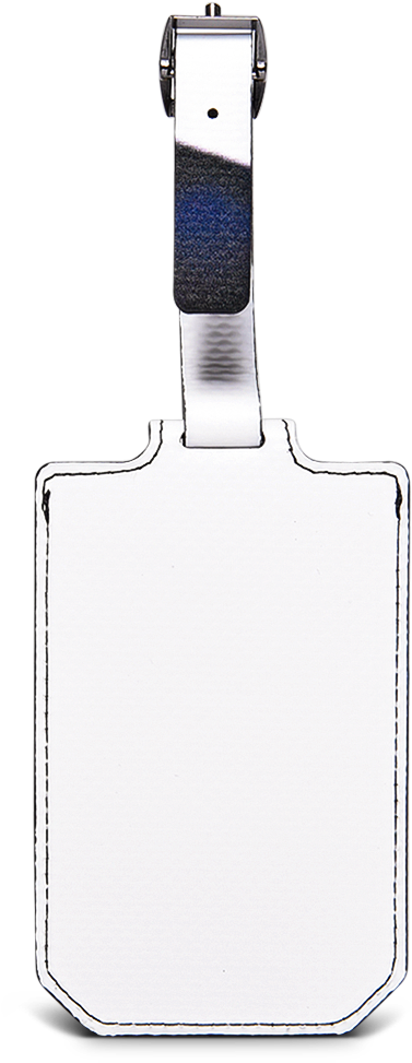 Blank Luggage Tag Design PNG