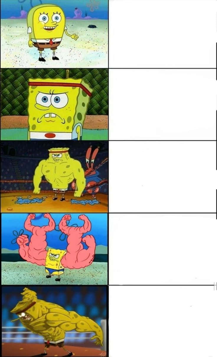 Spongebob Squarepants In Different Poses