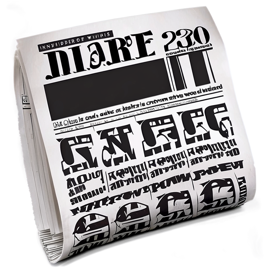 Download Blank Newspaper Sheet Png Jiq90 | Wallpapers.com