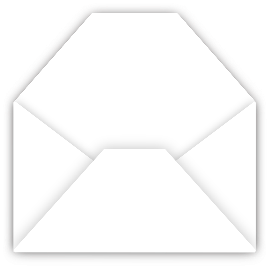 Blank Open Envelope Icon PNG