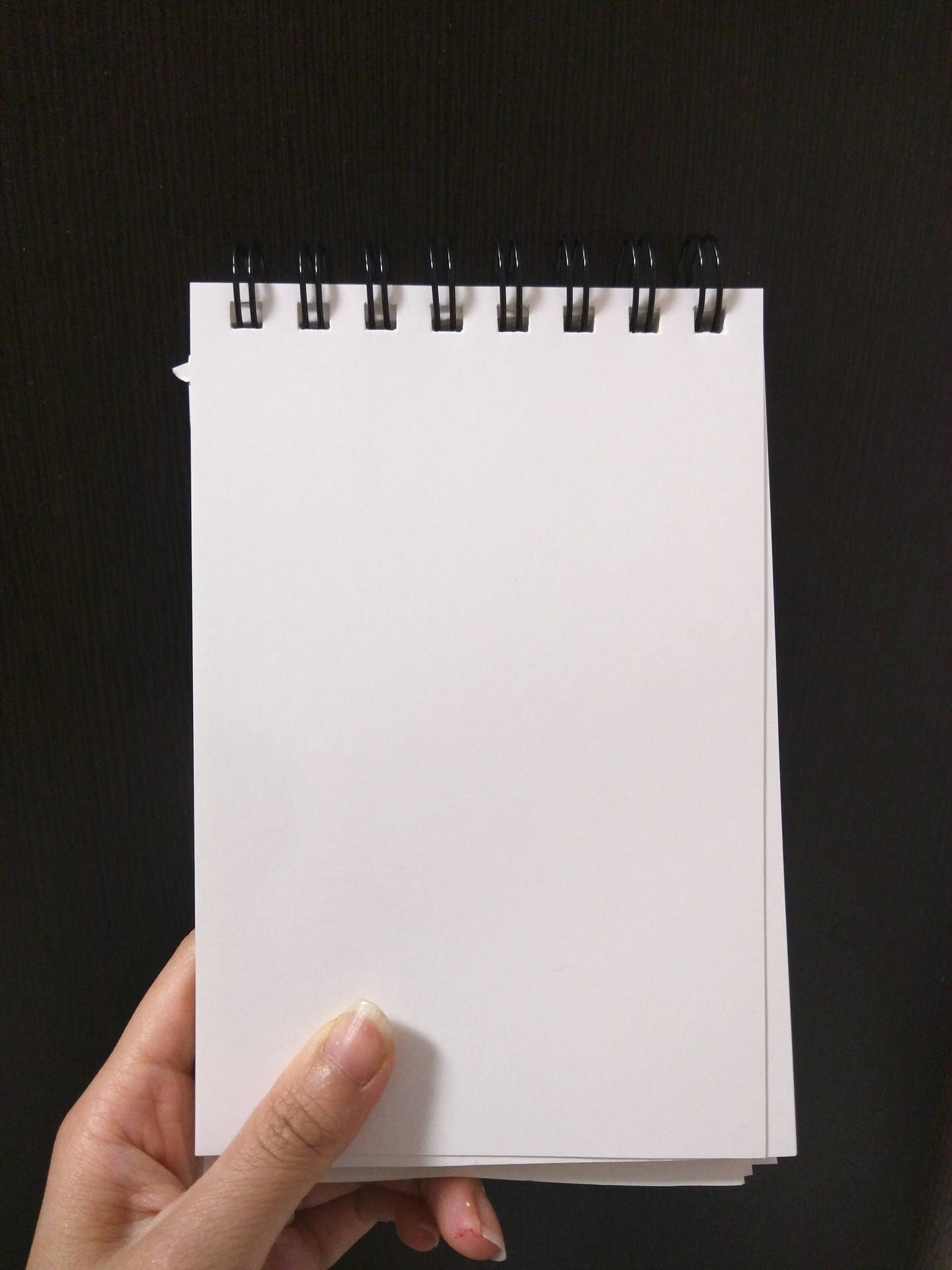 Páginaem Branco Notebook Fonte. Papel de Parede
