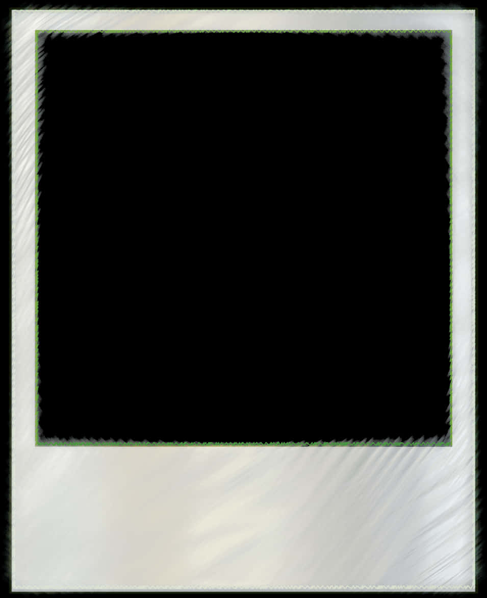 Blank Polaroid Frame PNG