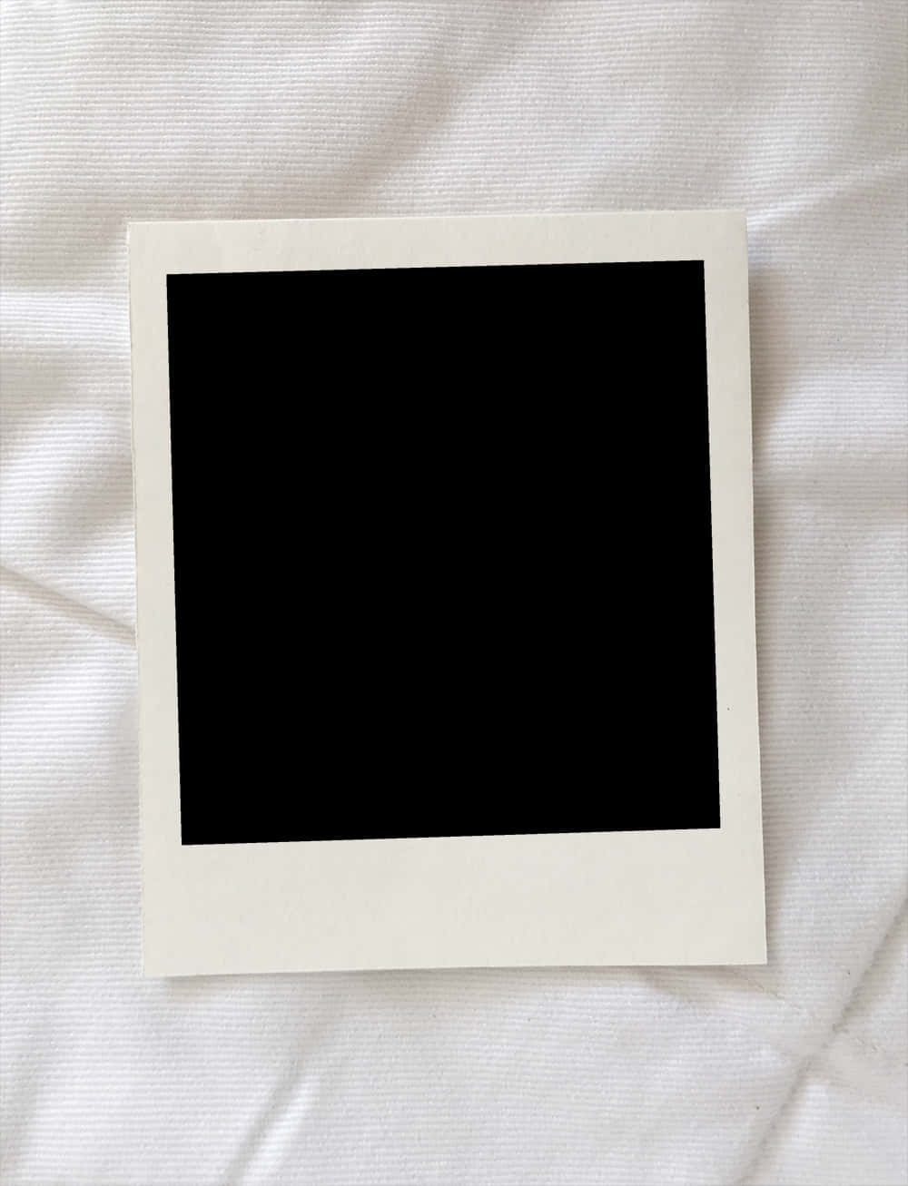Blank Polaroidon Textured Background PNG