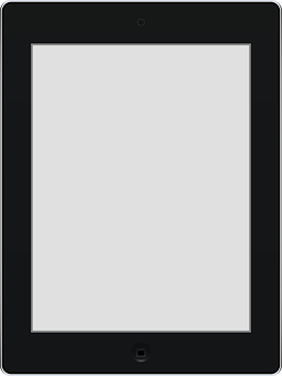 Blank Tablet Screen PNG