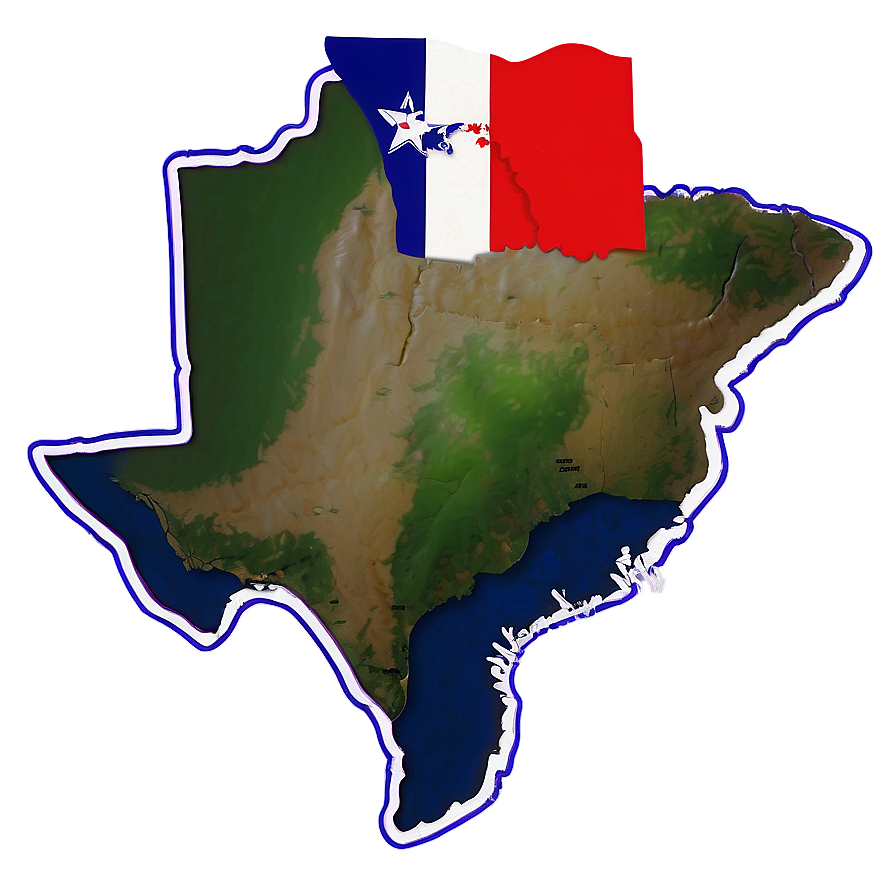 Download Blank Texas Map Outline Png Yhb27 | Wallpapers.com