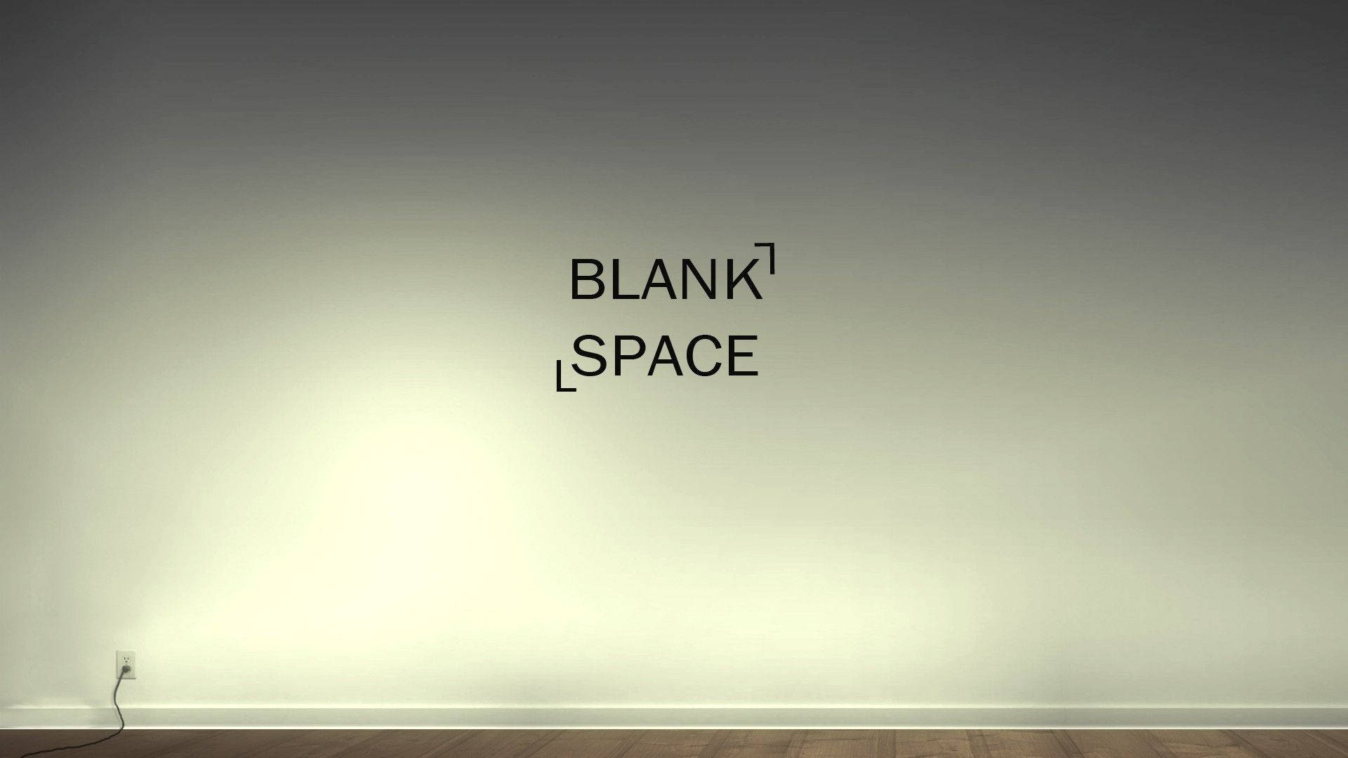 Blank White Blank Space Wall Picture