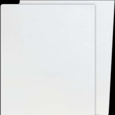Blank White Paper Sheet Ripped Edge PNG