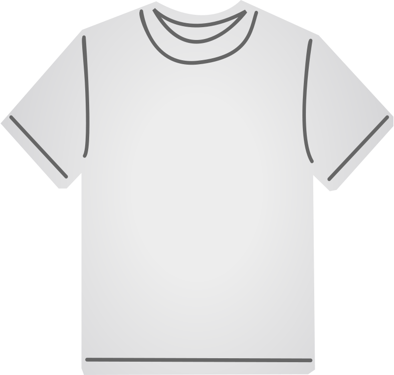 Blank White T Shirt Graphic PNG