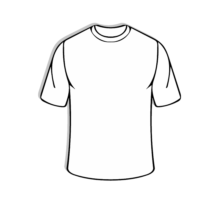 Download Blank White T Shirt Template | Wallpapers.com