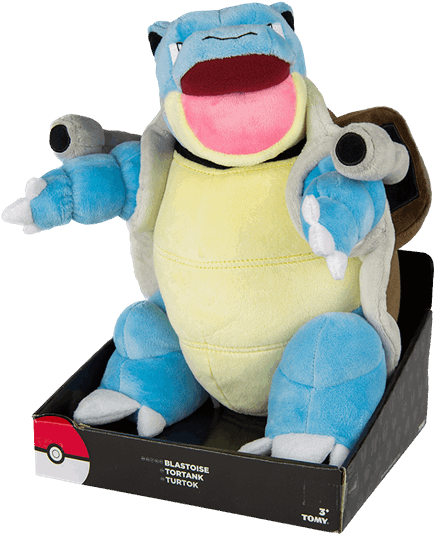 Blastoise Plush Toy PNG