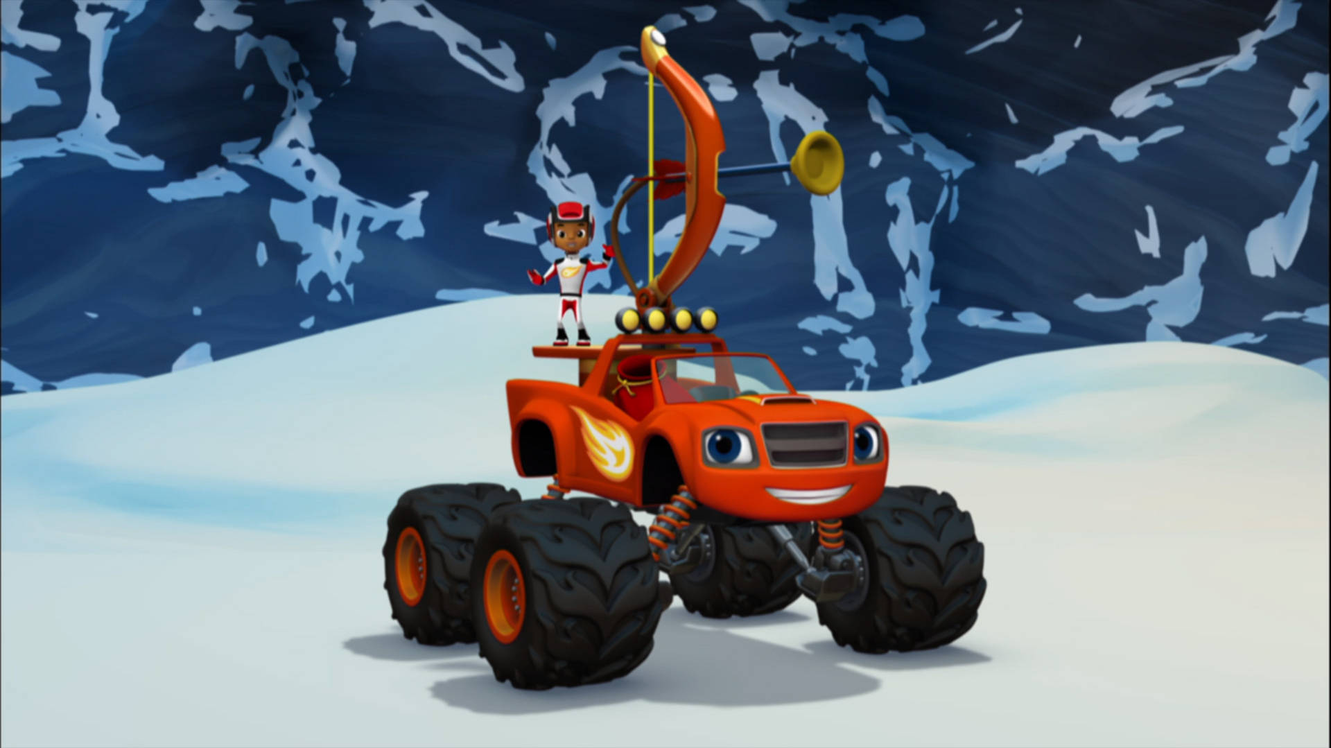 Blaze And The Monster Machines Bow Wallpaper