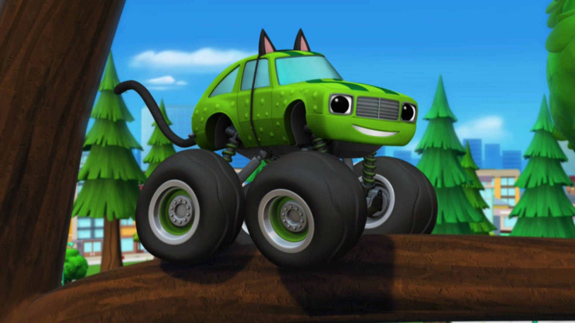 Download Blaze And The Monster Machines Pickle Wallpaper 