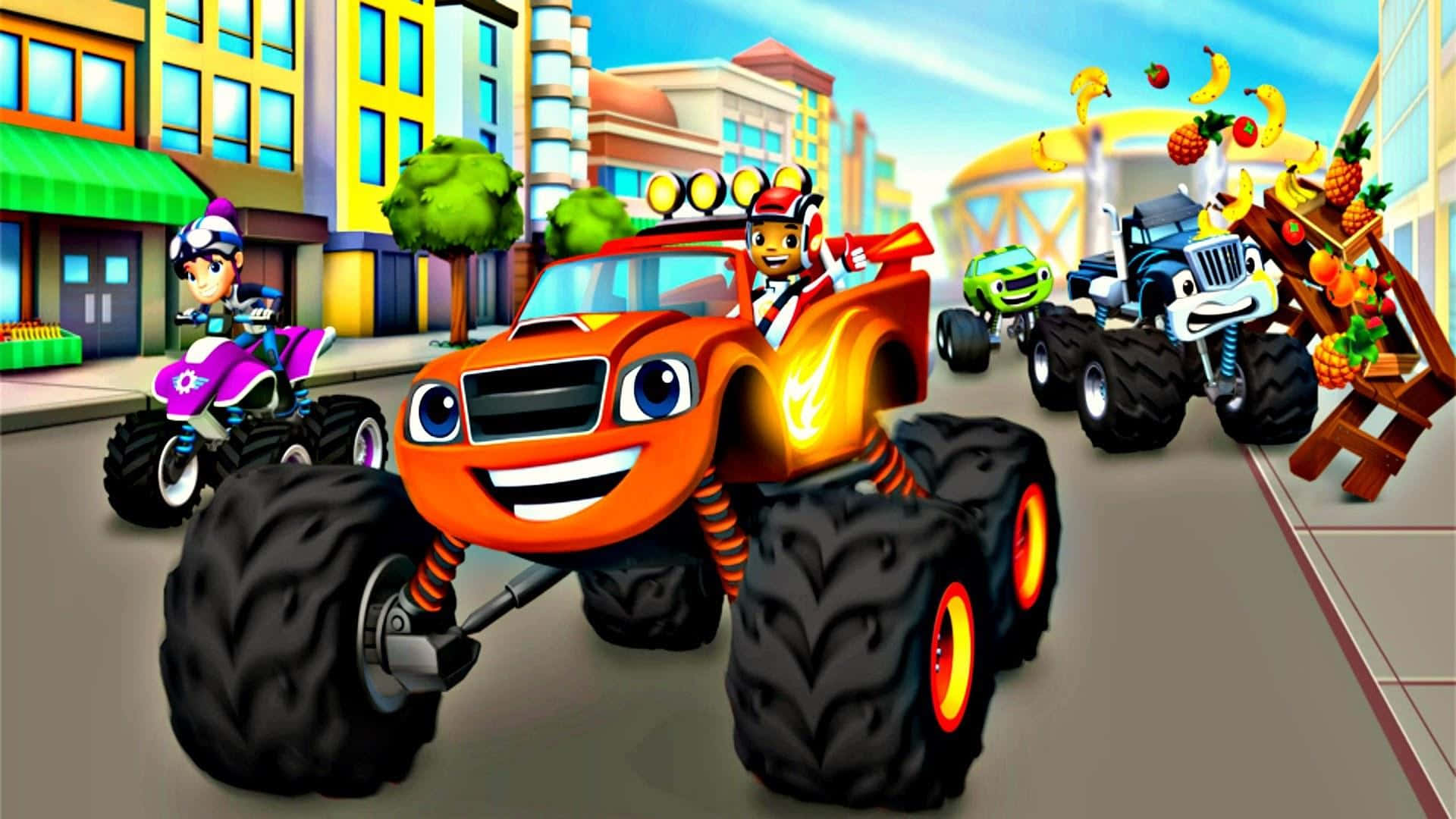 Blaze the Monster Truck and His Friends